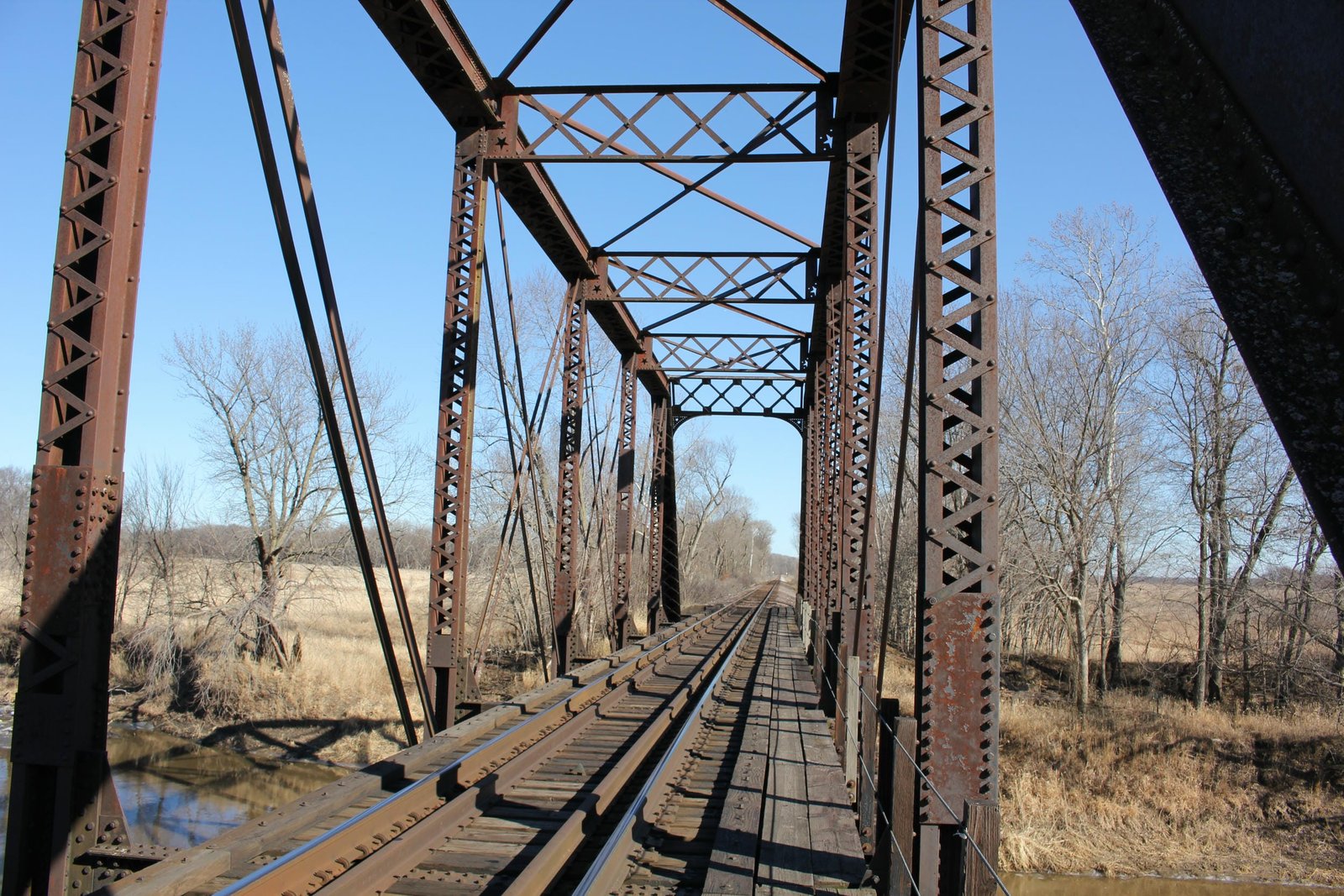 Inside truss